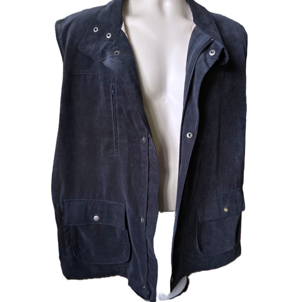 Magellan Mens Adventure/Travel Vest in Navy Sze XL Explorer Travel Cruise Safari